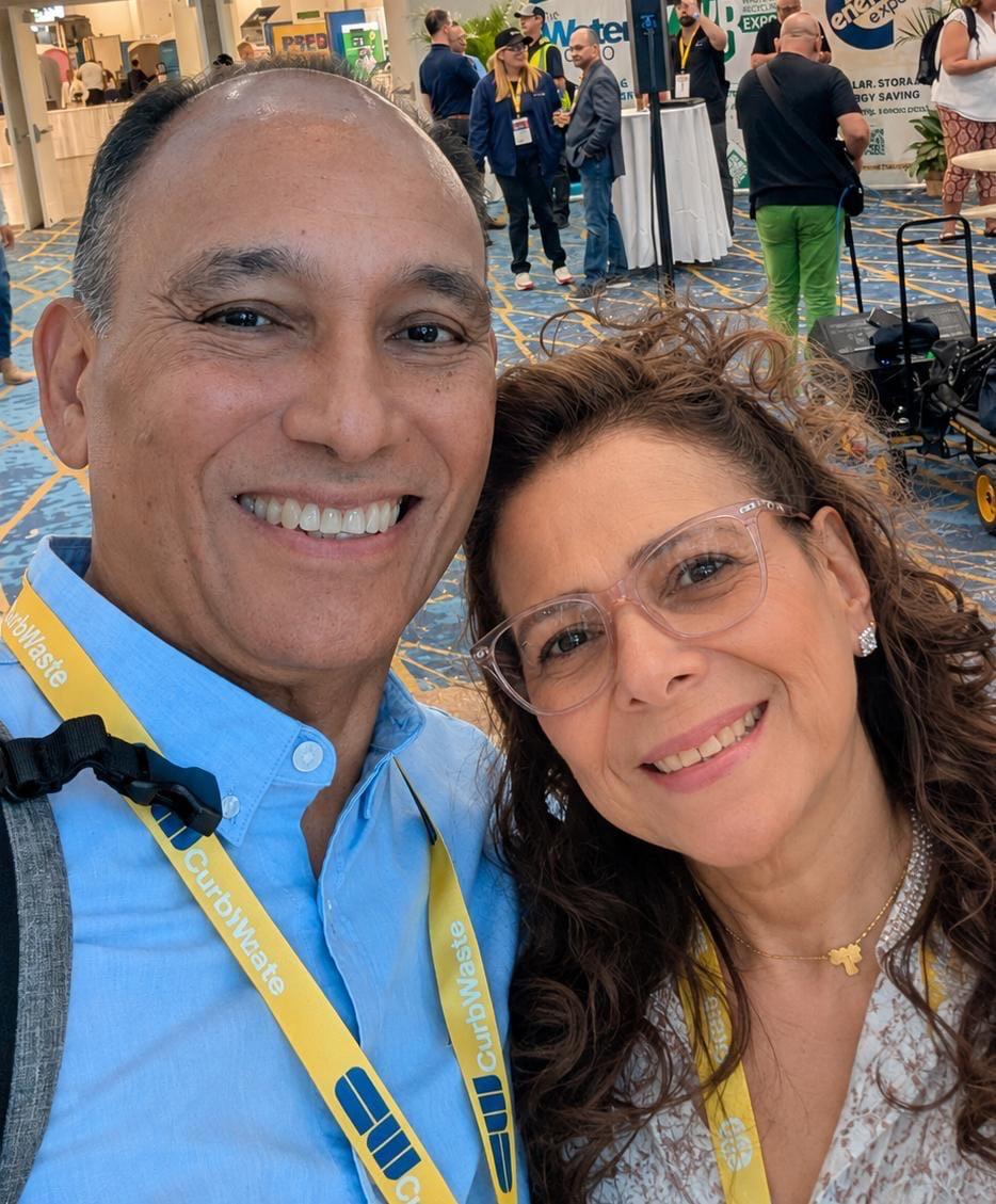 Retrato de Jorge Pérez y Ana Rosario, clientes de Floridas Seguros desde 2018